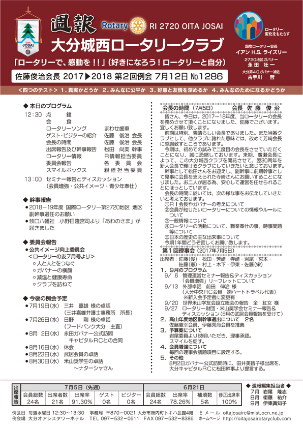 週報2017